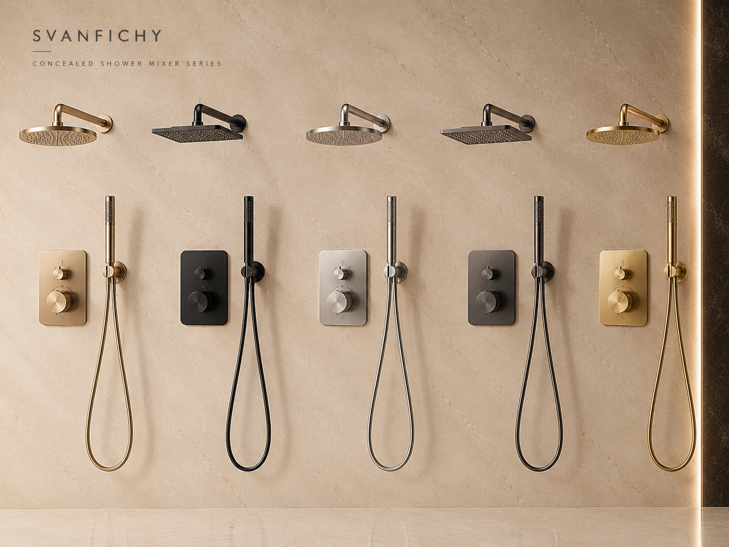 Concealed Shower Mixer Series