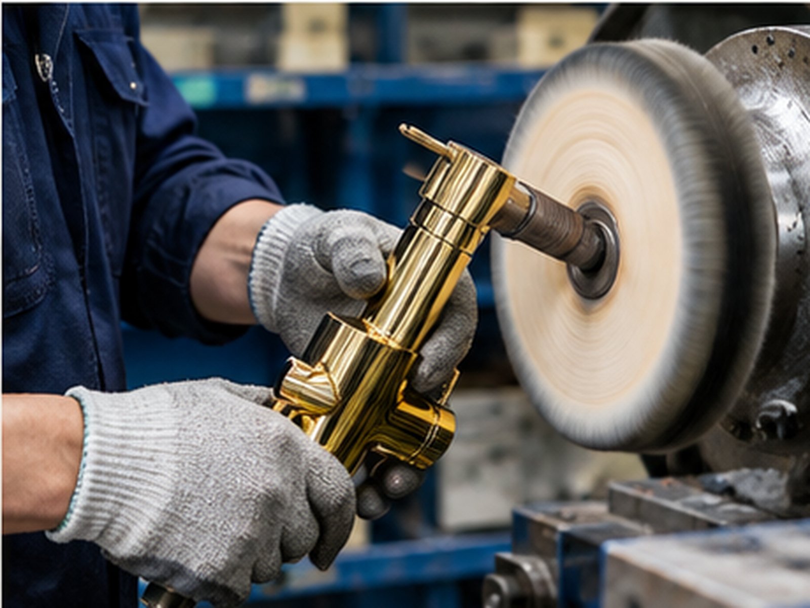 Polishing process at SVANFICHY
