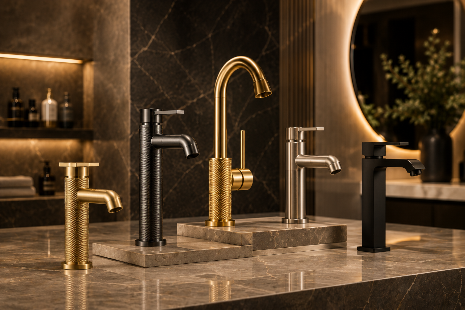 SVANFICHY faucet finish detail
