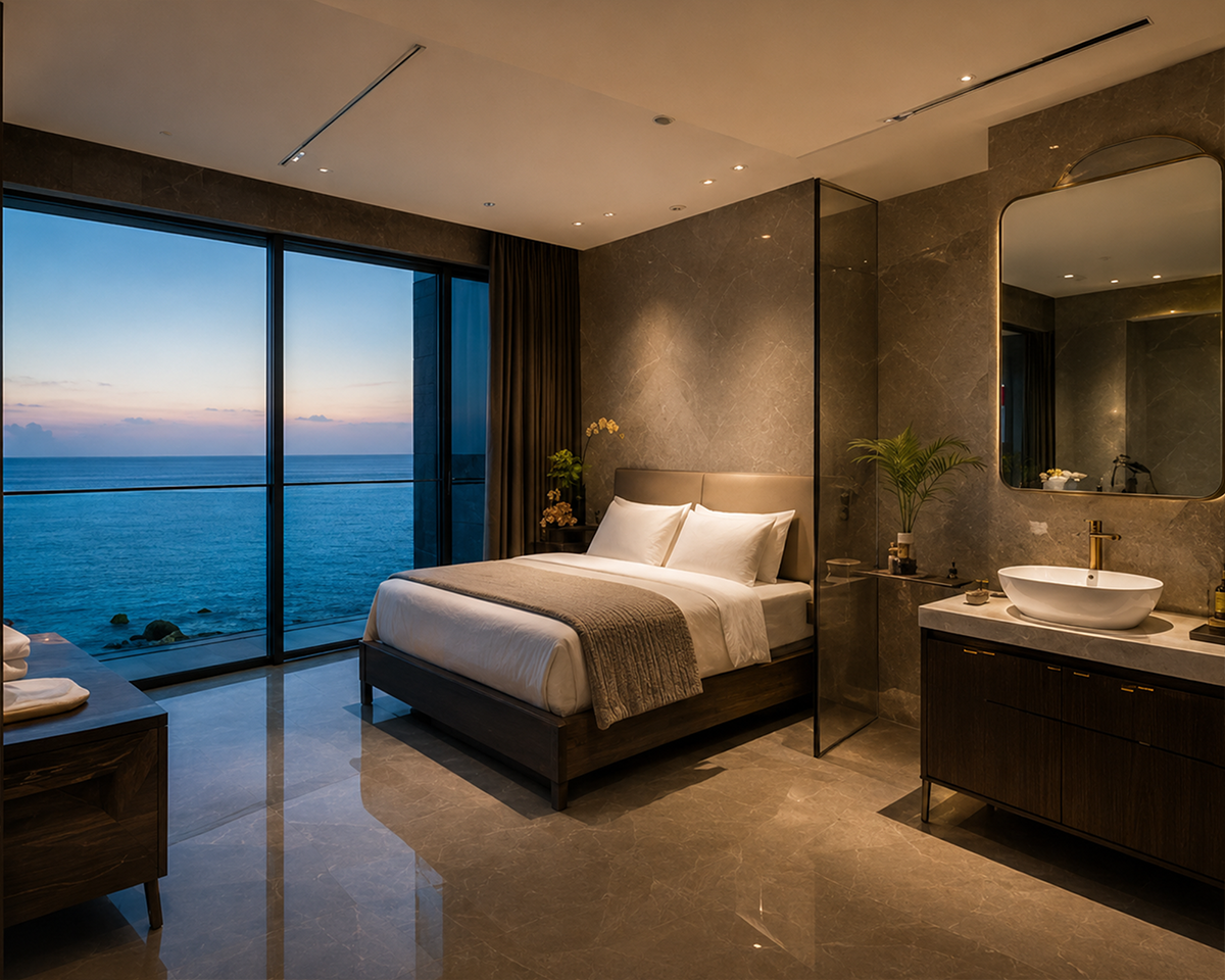 Maldives bathroom environment reference